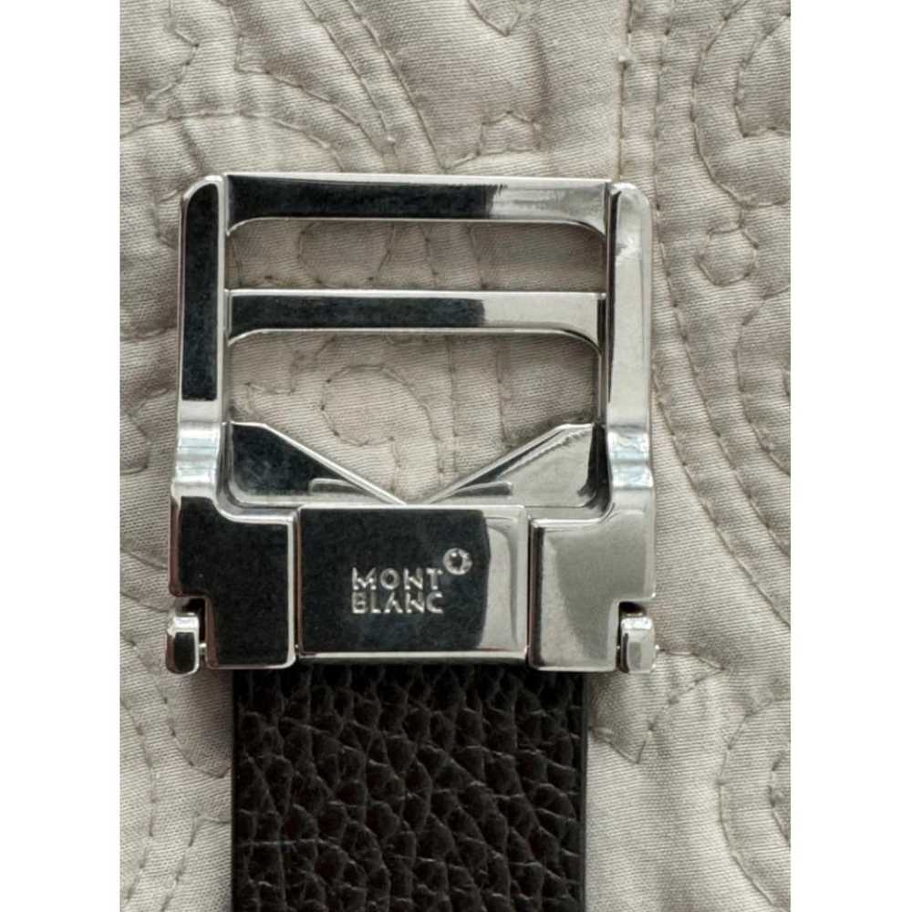 Montblanc Leather belt - image 5