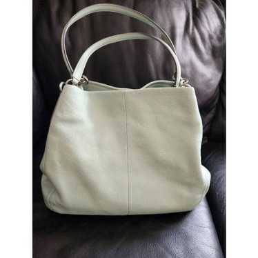 COACH Gorgeous Mint green Color shoulder bag with… - image 1