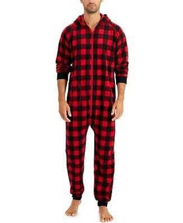 Macys Macys Plaid Men’s Family Pjs Medium One Piec