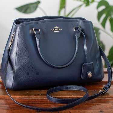 Coach Margot Small Carryall 34607 Navy/Midnight Bl