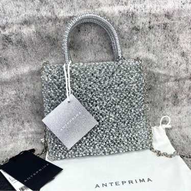 ANTEPRIMA standard miniatura wire bag silver