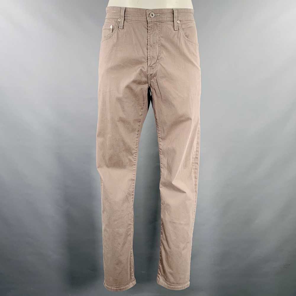 AG Adriano Goldschmied Everett Grey Taupe Cotton … - image 1