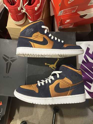 Jordan Brand Retro 1 Mid SE Premium “Stain Gold”