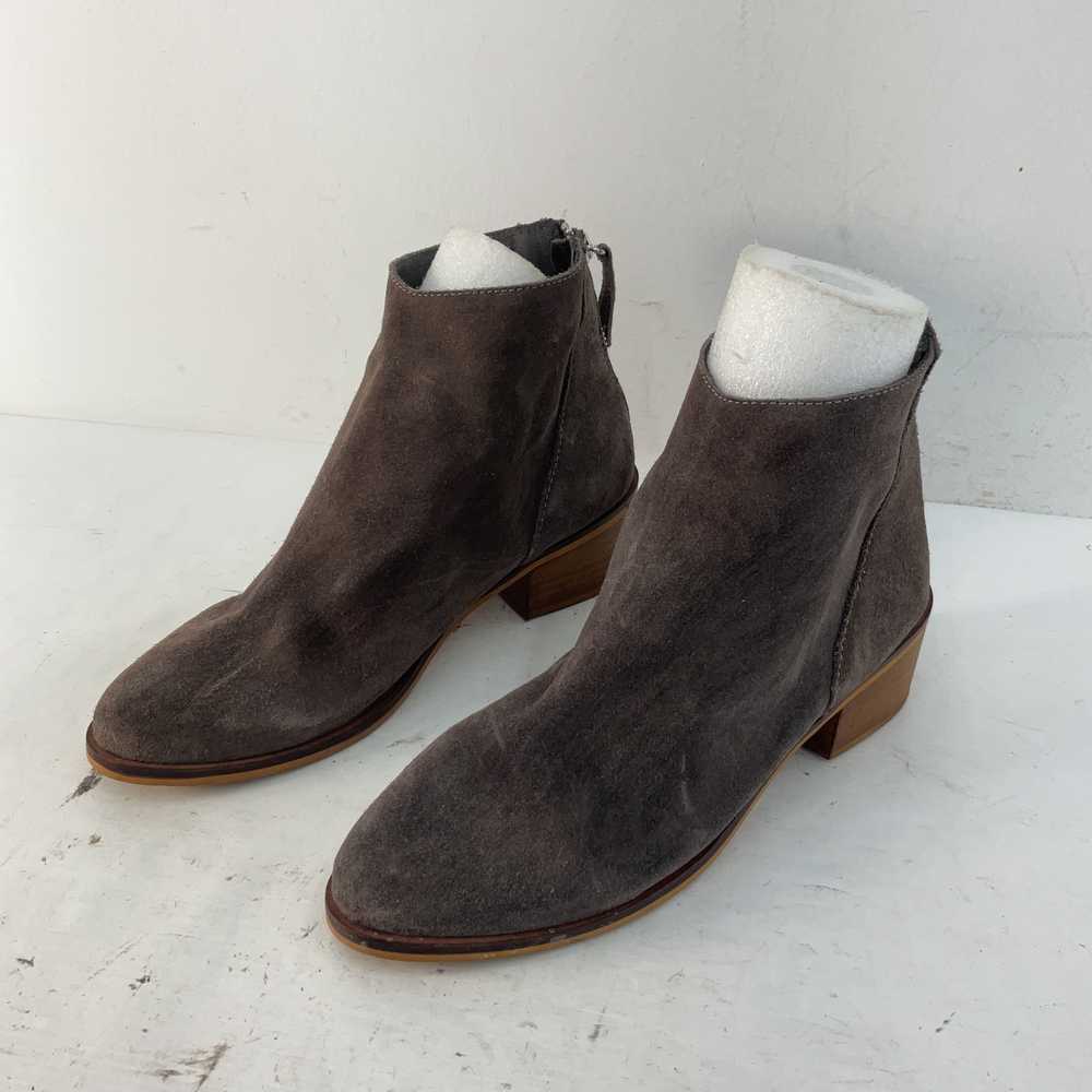 Steve Madden Brown Suede Booties Women's Size 8 P… - image 2