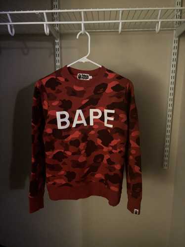 Bape Color Camo Bape Crewneck