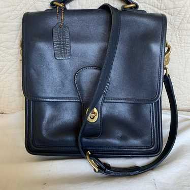 Vintage Coach Station Bag 5130 Black Unisex