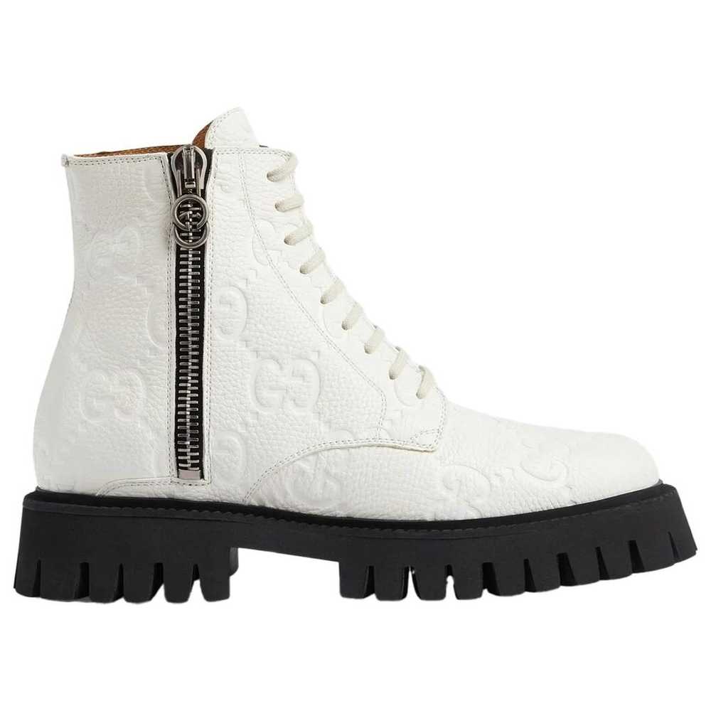 Gucci Leather boots - image 1