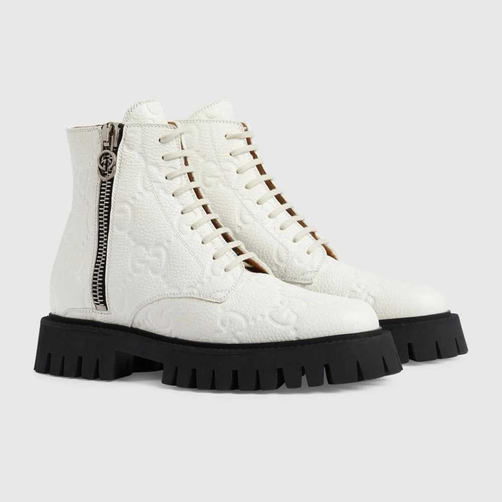 Gucci Leather boots - image 2