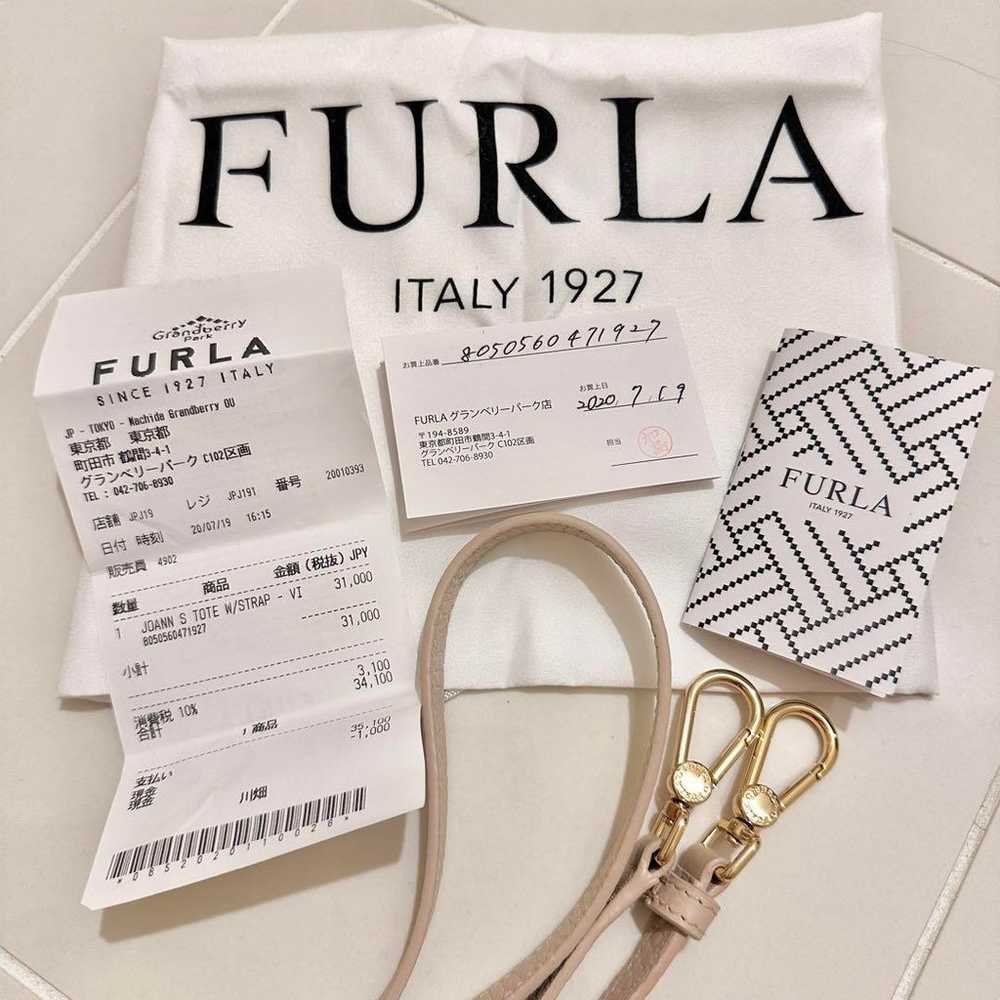 FURLA JOANN S TOTE  2way handbag shoulder bag. - image 9