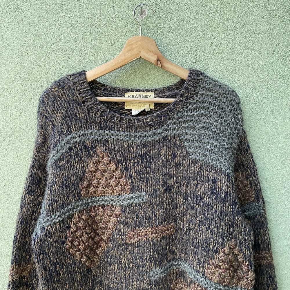 Aran Isles Knitwear × Coloured Cable Knit Sweater… - image 3