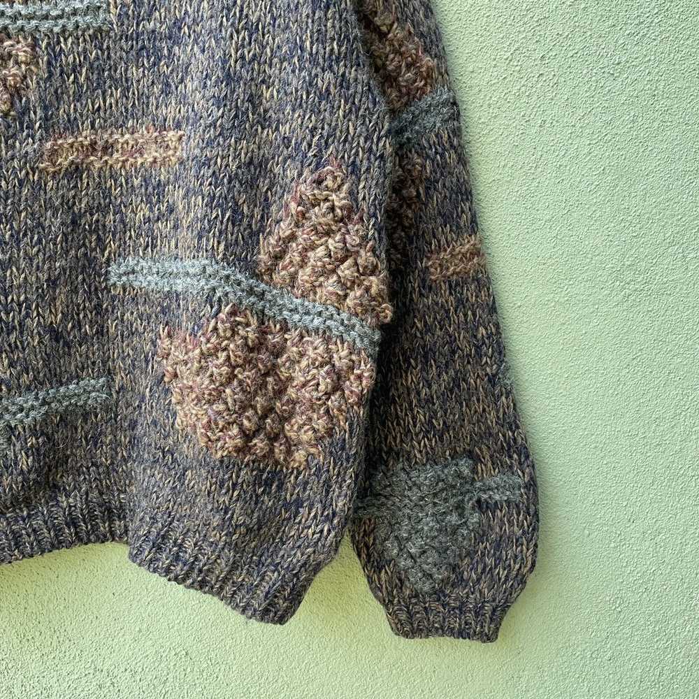 Aran Isles Knitwear × Coloured Cable Knit Sweater… - image 9