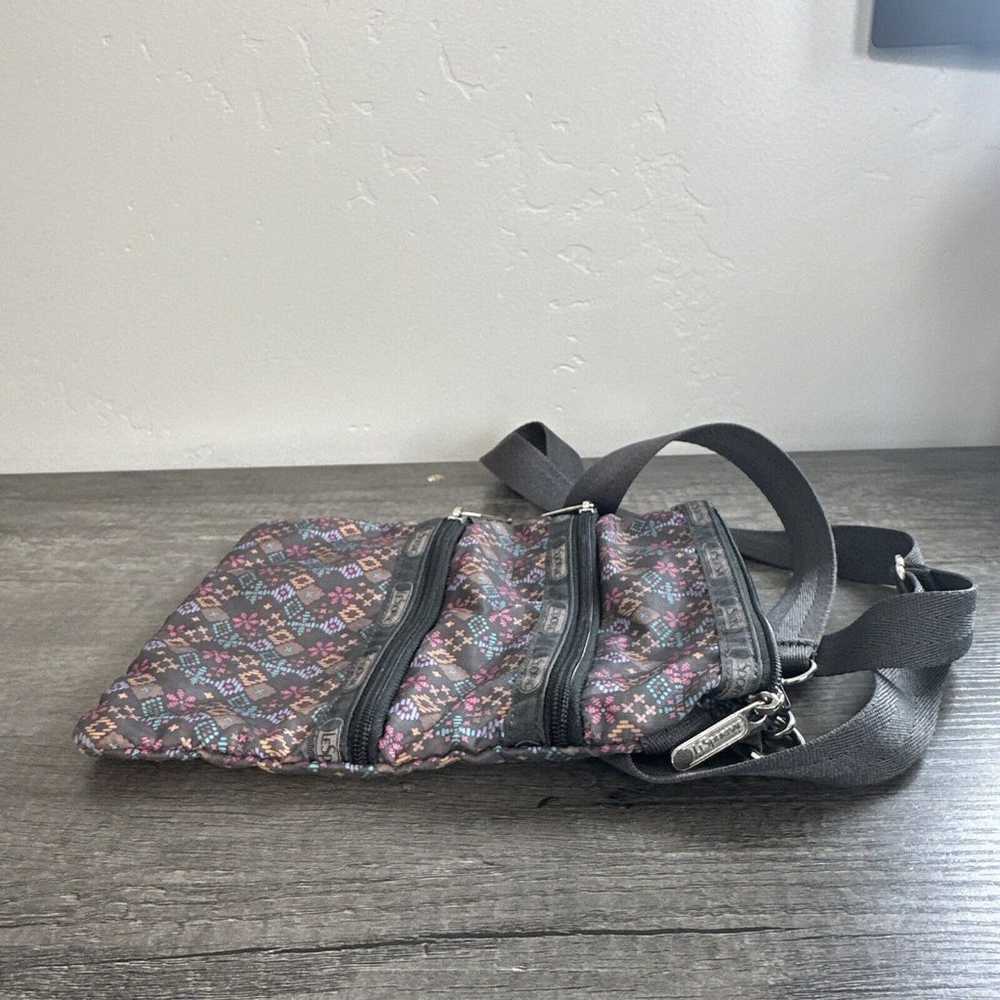 LeSportSac Vintage Floral Travel Crossbody Purse … - image 5