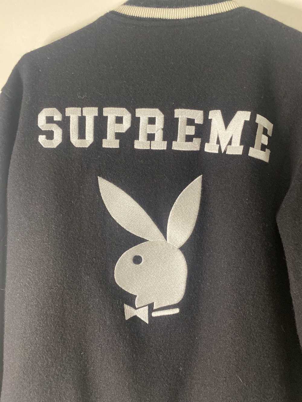 Playboy × Supreme Supreme x playboy varsity jacket - image 3