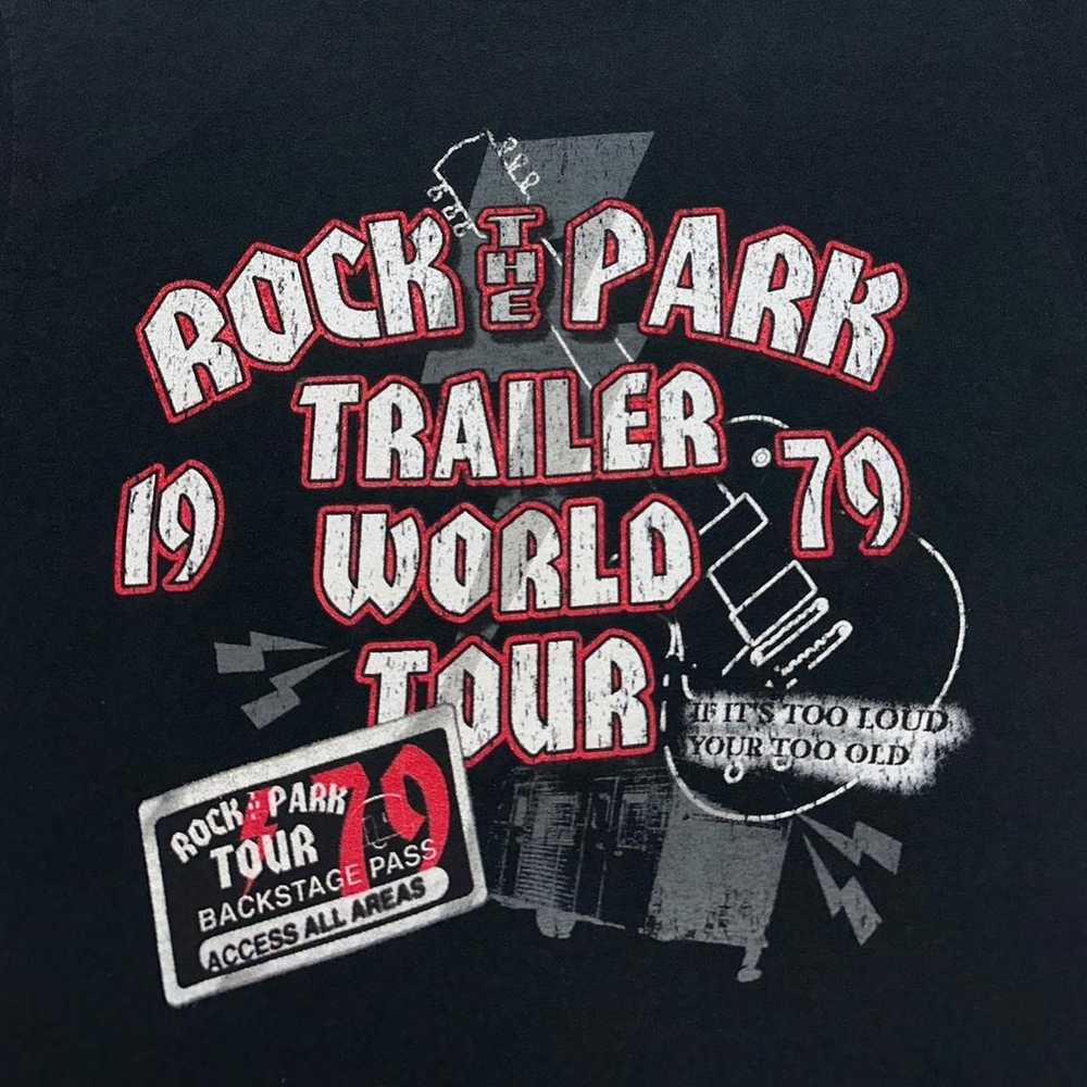 Band Tees × Hanes Rock the Park Trailer World Tou… - image 3