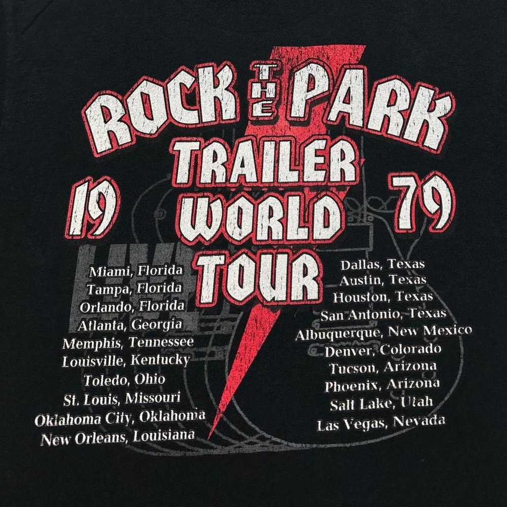 Band Tees × Hanes Rock the Park Trailer World Tou… - image 4