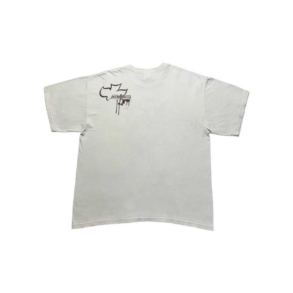 Gildan × Vintage Y2K Style In the Flesh Heart T-S… - image 2