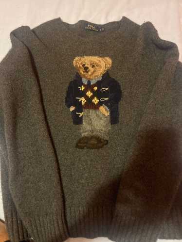 Polo Ralph Lauren Iconic Polo Bear intarsia-knit a