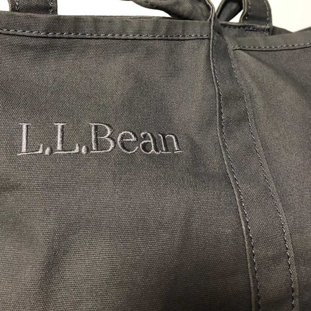 L.L.BEAN 24090310 Canvas Tote Bag LL Bean - image 4