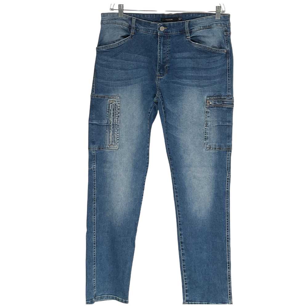 Tahari Blue Men's Ankle Jeans - Size 36x32 - image 1