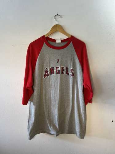 MLB Vintage Angels Baseball Shirt Lee Sports Tag