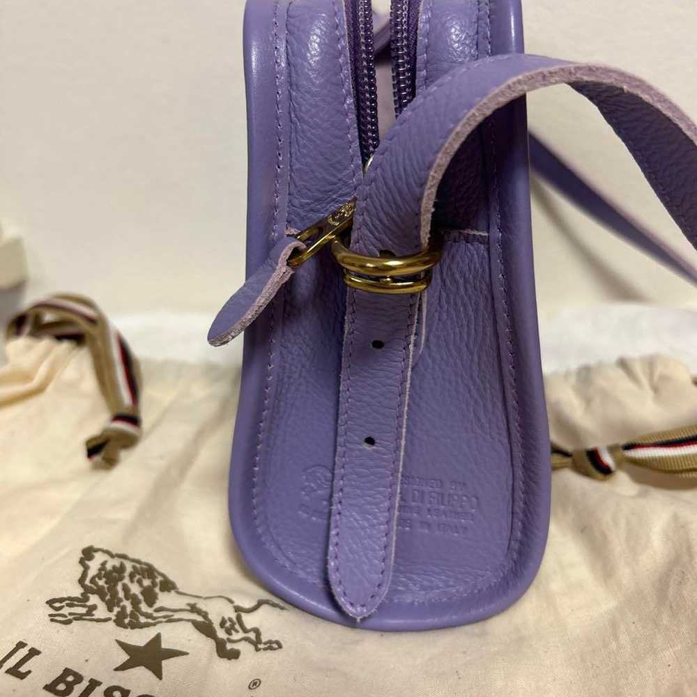 Il Bisonte 2way shoulder bag in lavender, limited… - image 3