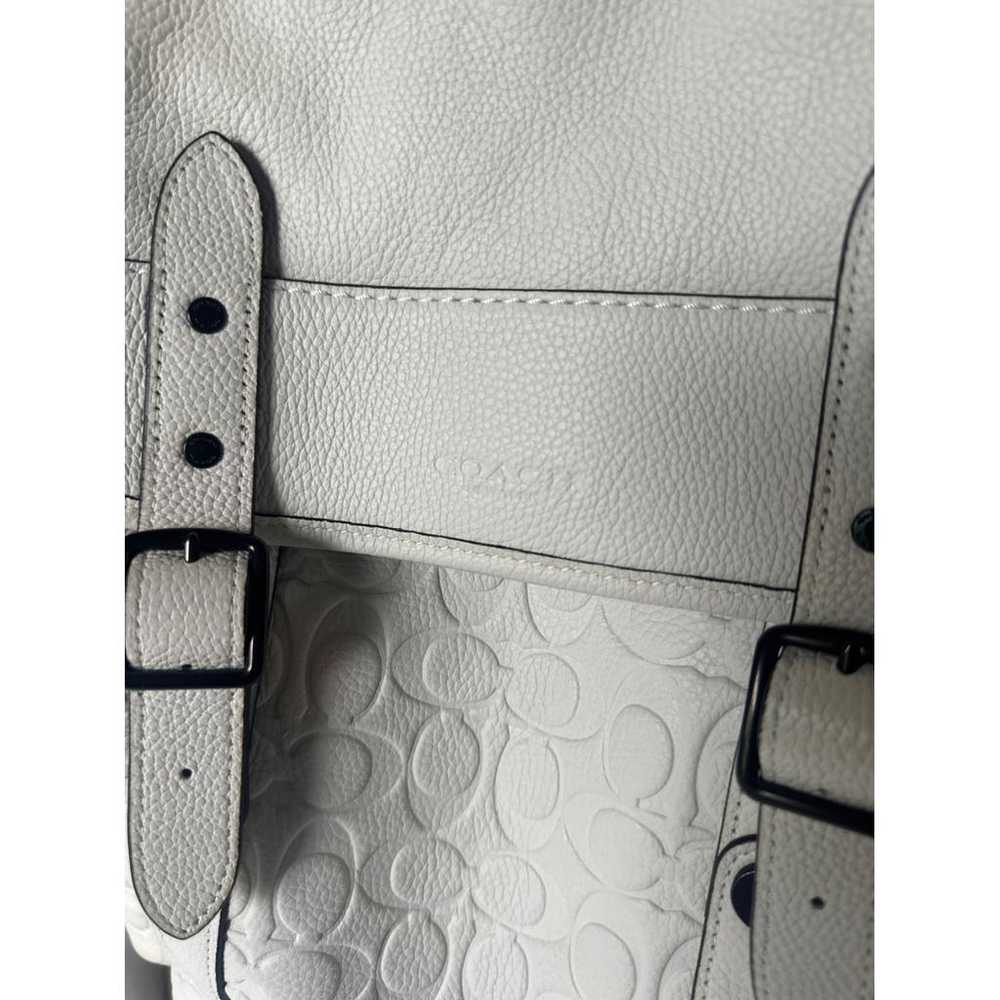 Coach Campus leather backpack - image 7