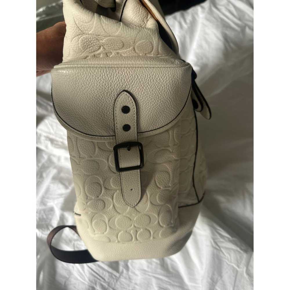 Coach Campus leather backpack - image 8