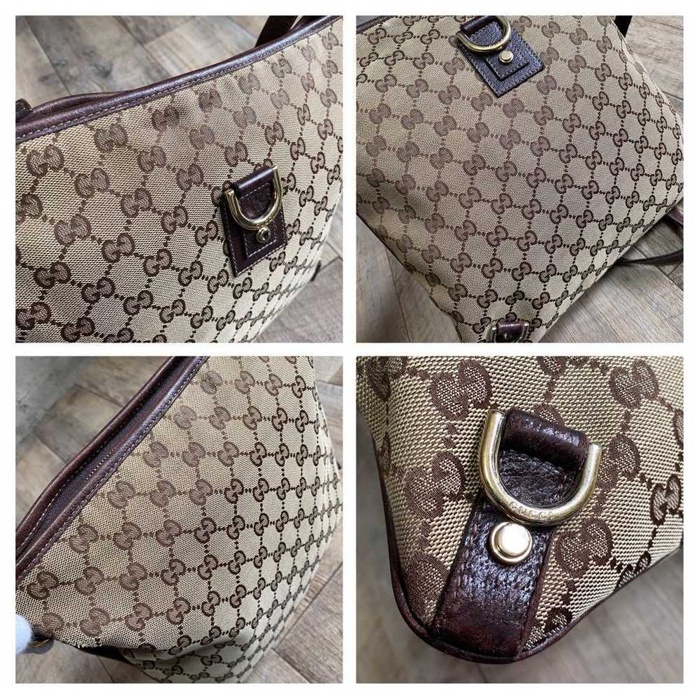 Authentic Gucci Gg Canvas Shoulder Bag Abby Cross… - image 8