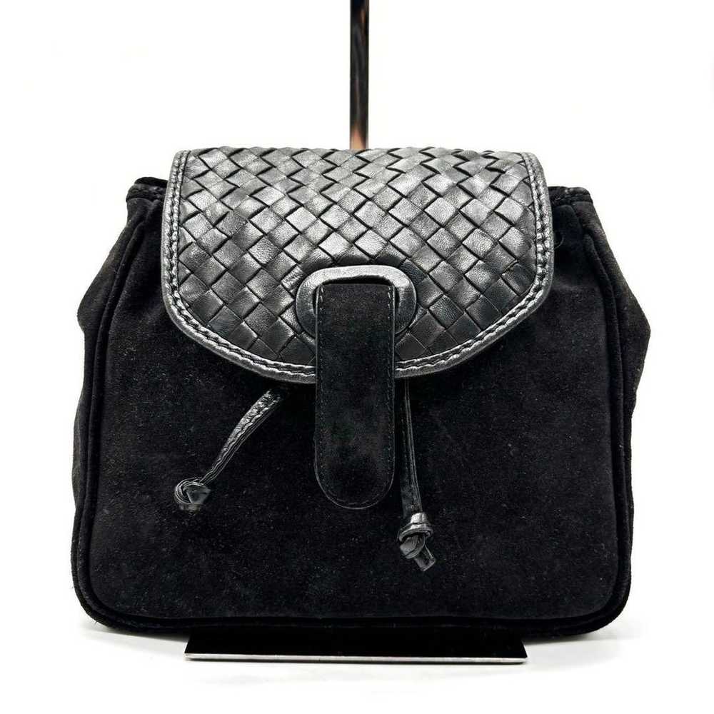 【Popular】Bottega Veneta Intrecciato Rucksack Sued… - image 2