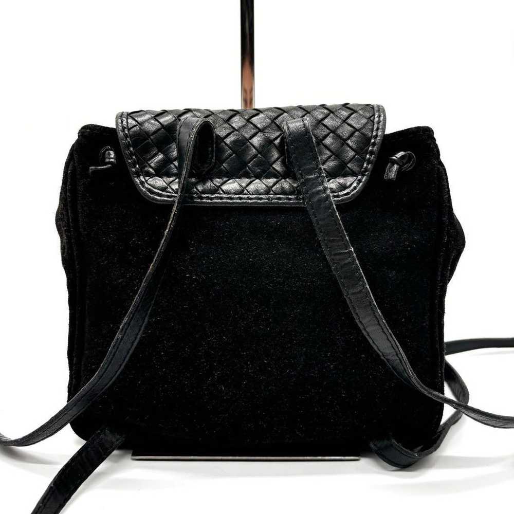 【Popular】Bottega Veneta Intrecciato Rucksack Sued… - image 3