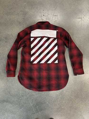 Off-White Off-White Flannel Red/Black