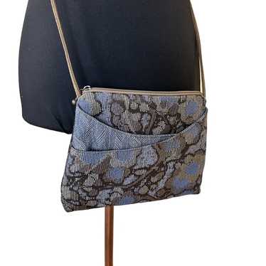 Maruca Boulder Co Blue & Brown Womens Crossbody P… - image 1