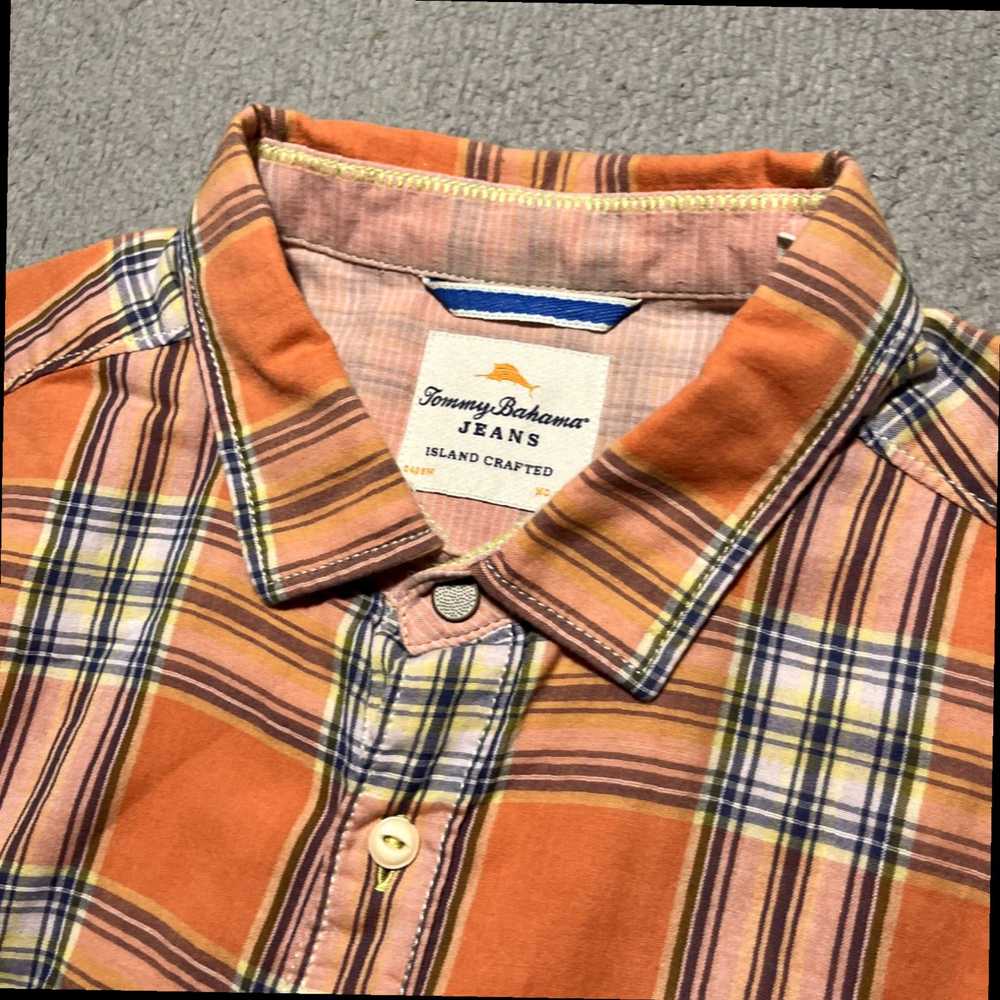 Tommy Bahama Island Crafted Plaid Colorful Preppy… - image 6