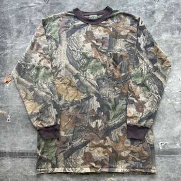 Vintage Vintage Advantage Timber Camo Longsleeve … - image 1