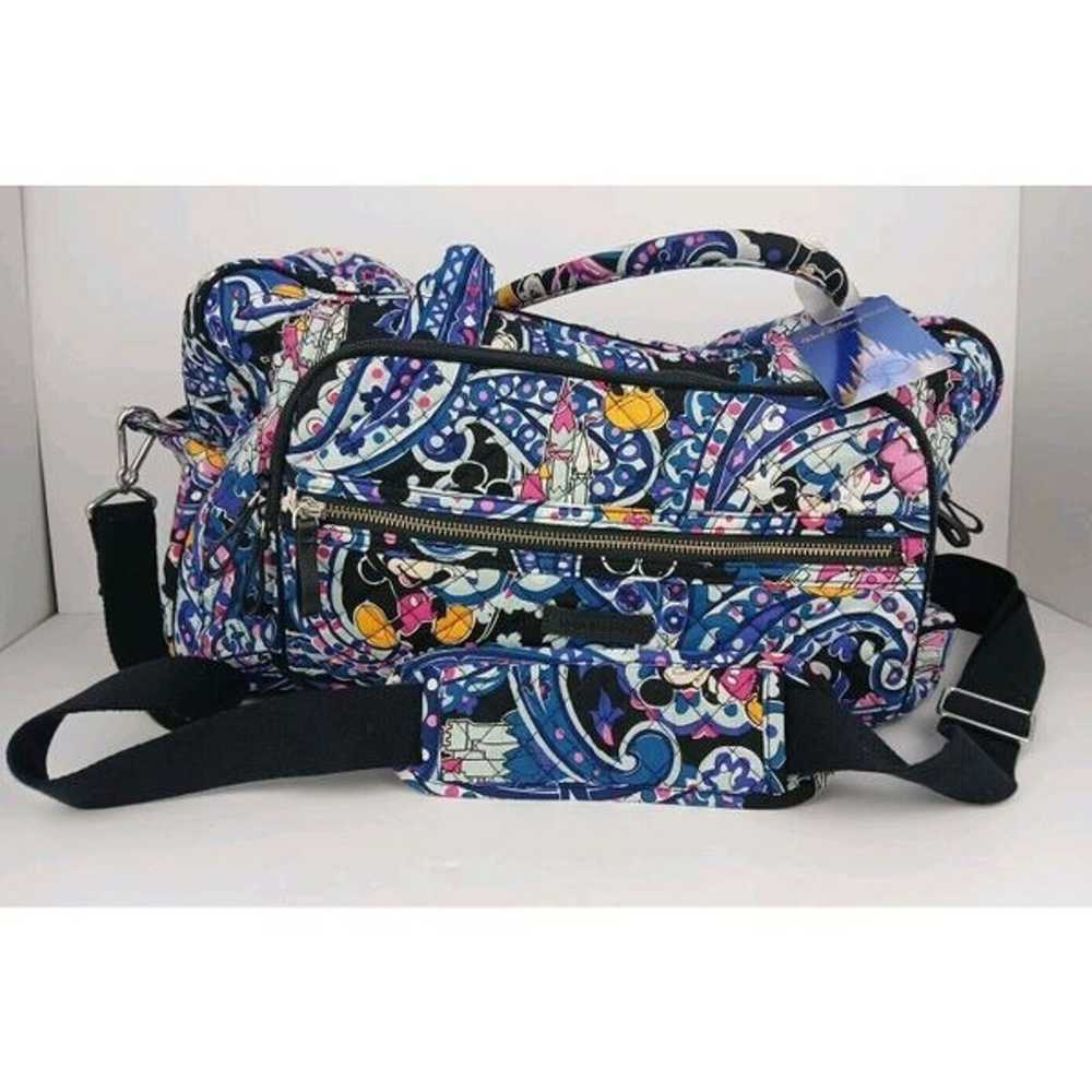 VERA BRADLEY Large On the Go Crossbody Mickey's P… - image 1