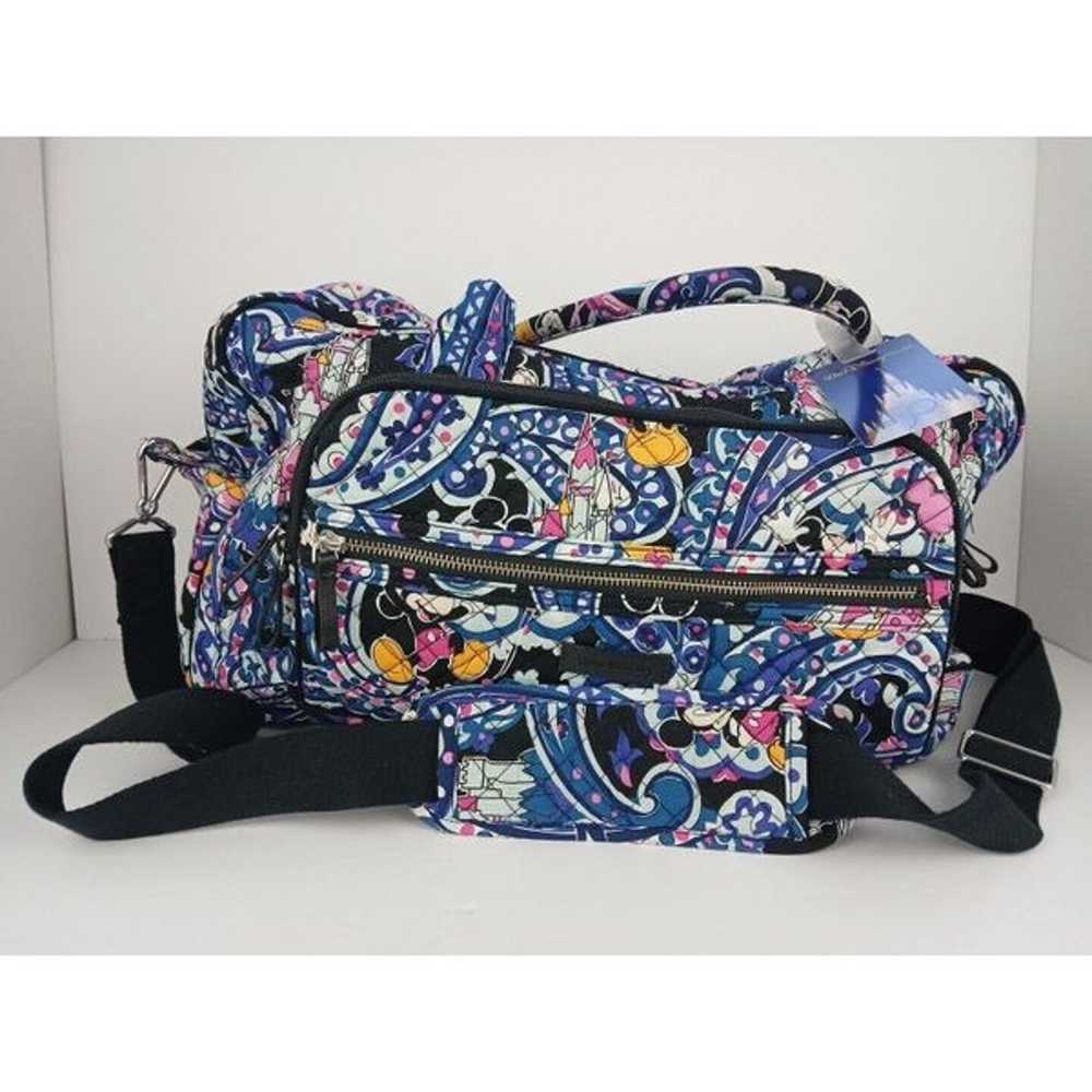 VERA BRADLEY Large On the Go Crossbody Mickey's P… - image 5