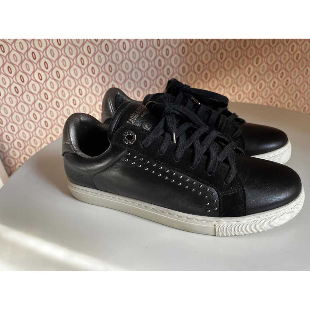 Zadig & Voltaire Zv1747 leather trainers - image 2