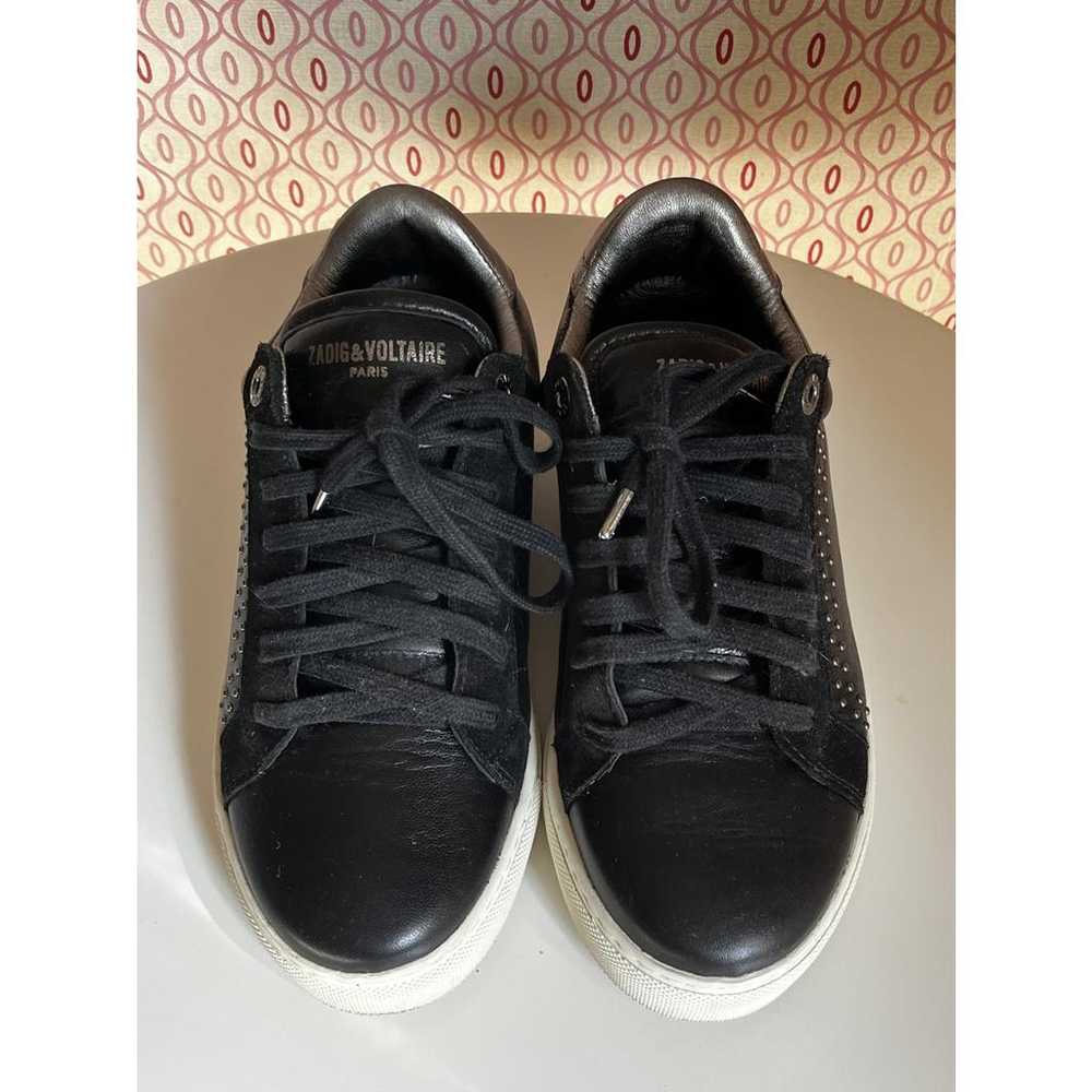 Zadig & Voltaire Zv1747 leather trainers - image 3