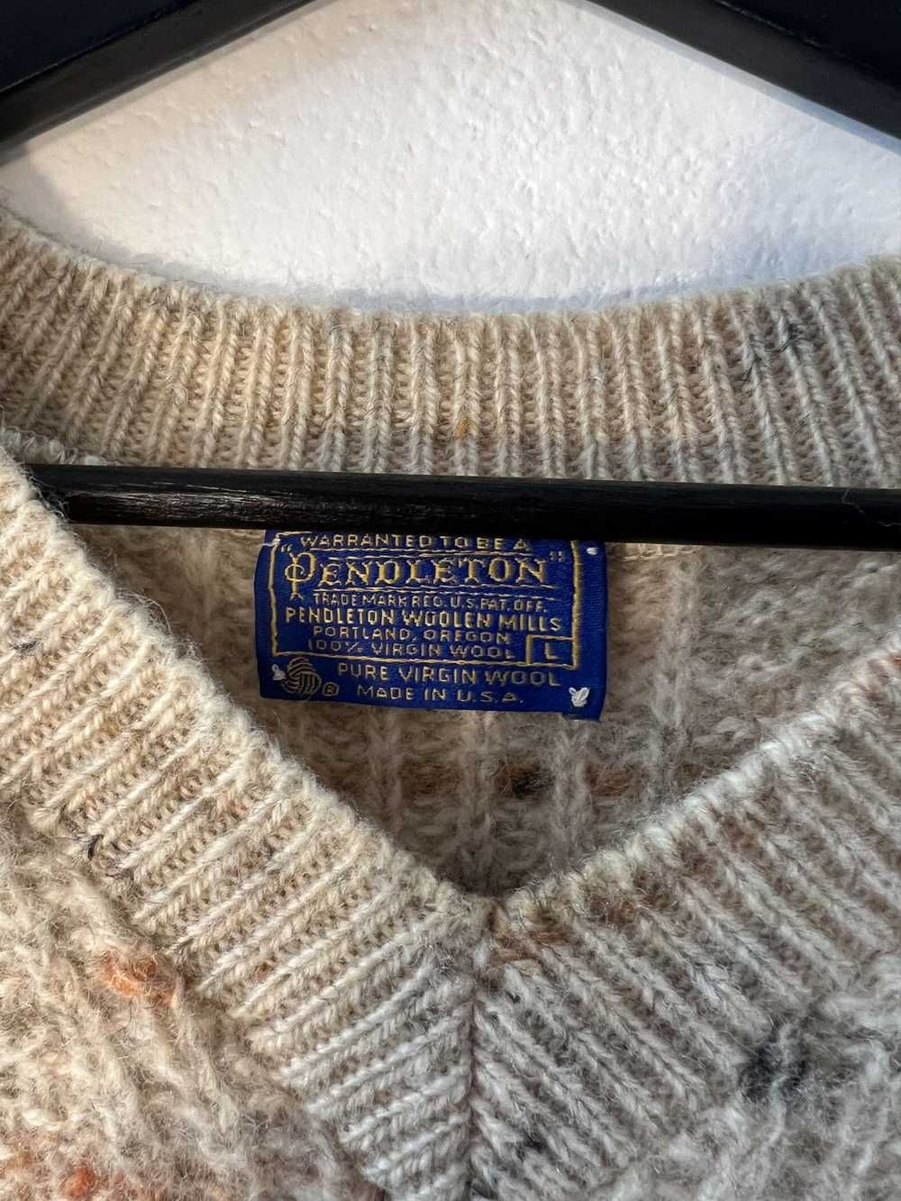 Pendleton Vintage Pendleton Sweater Wool Made In … - image 3