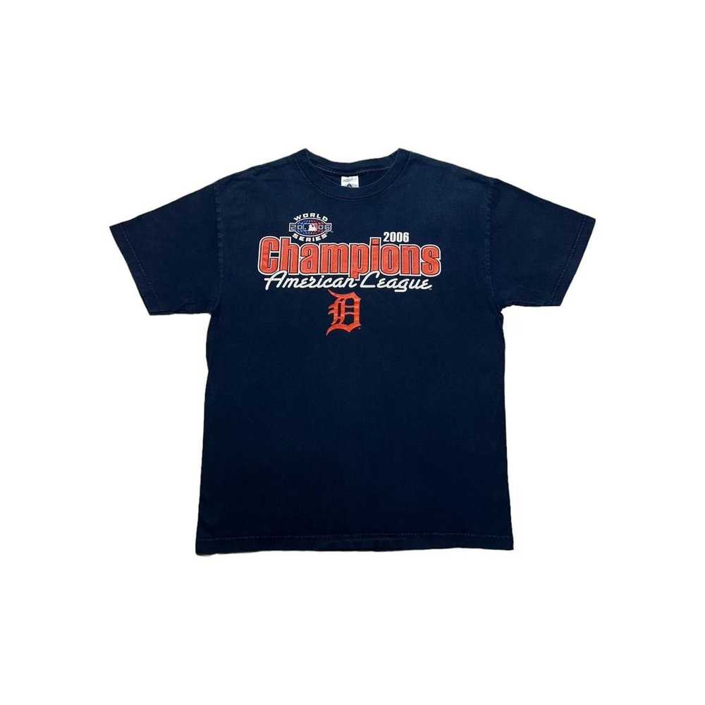 MLB × Vintage Y2K Detroit Tigers 2006 Champions T… - image 1