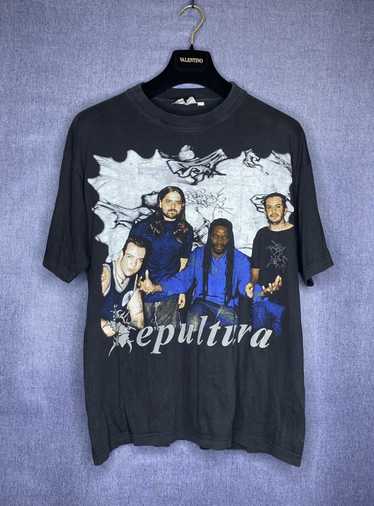 Band Tees × Vintage Rare Sepultura vintage 90s t s