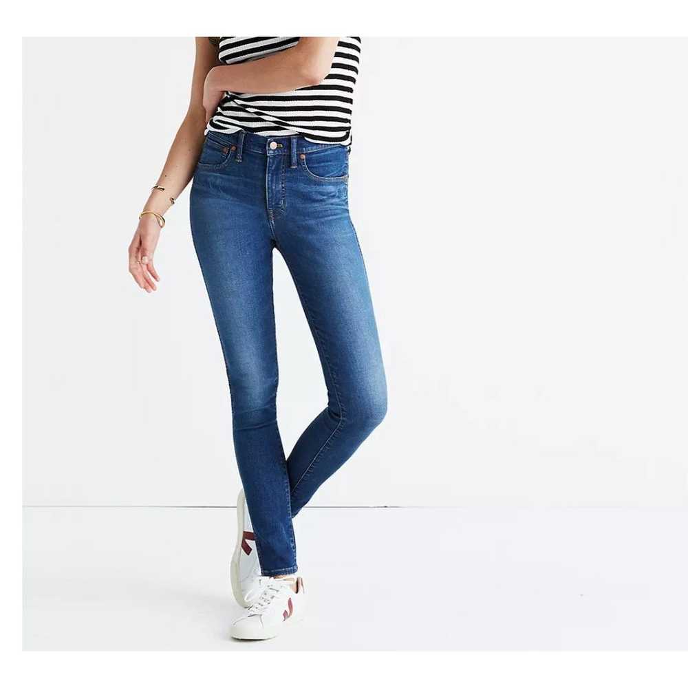 Madewell Madewell 9" Mid-Rise Skinny Jeans - image 1