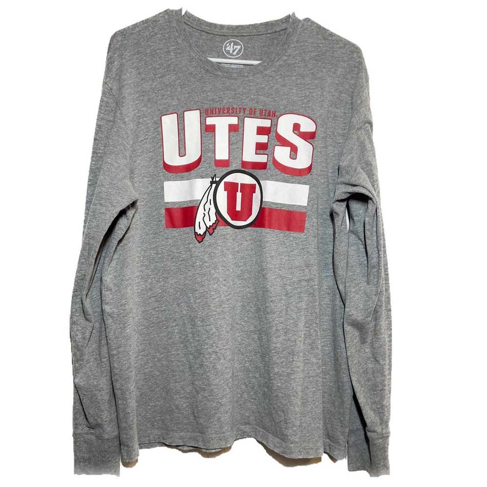 47 '47 University of Utah UTES T-Shirt Long Sleev… - image 1