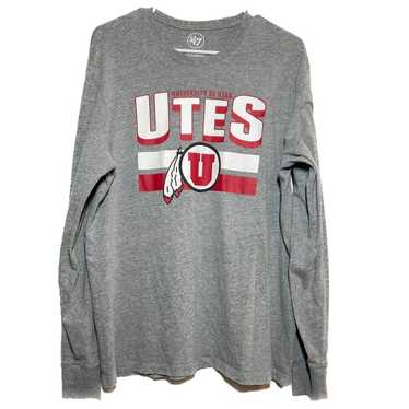 47 '47 University of Utah UTES T-Shirt Long Sleev… - image 1