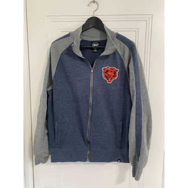 Chicago Bears Full-Zip Sweatshirt Size Large