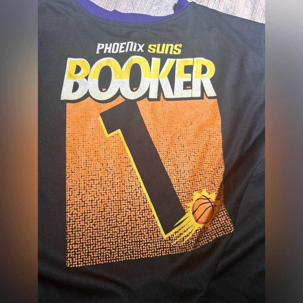 NBA NBA Phoenix Suns Devin Booker #1 Black purple - image 5