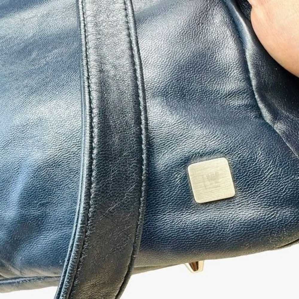 Vintage Blue Wilson’s Leather Shoulder Bag - image 2