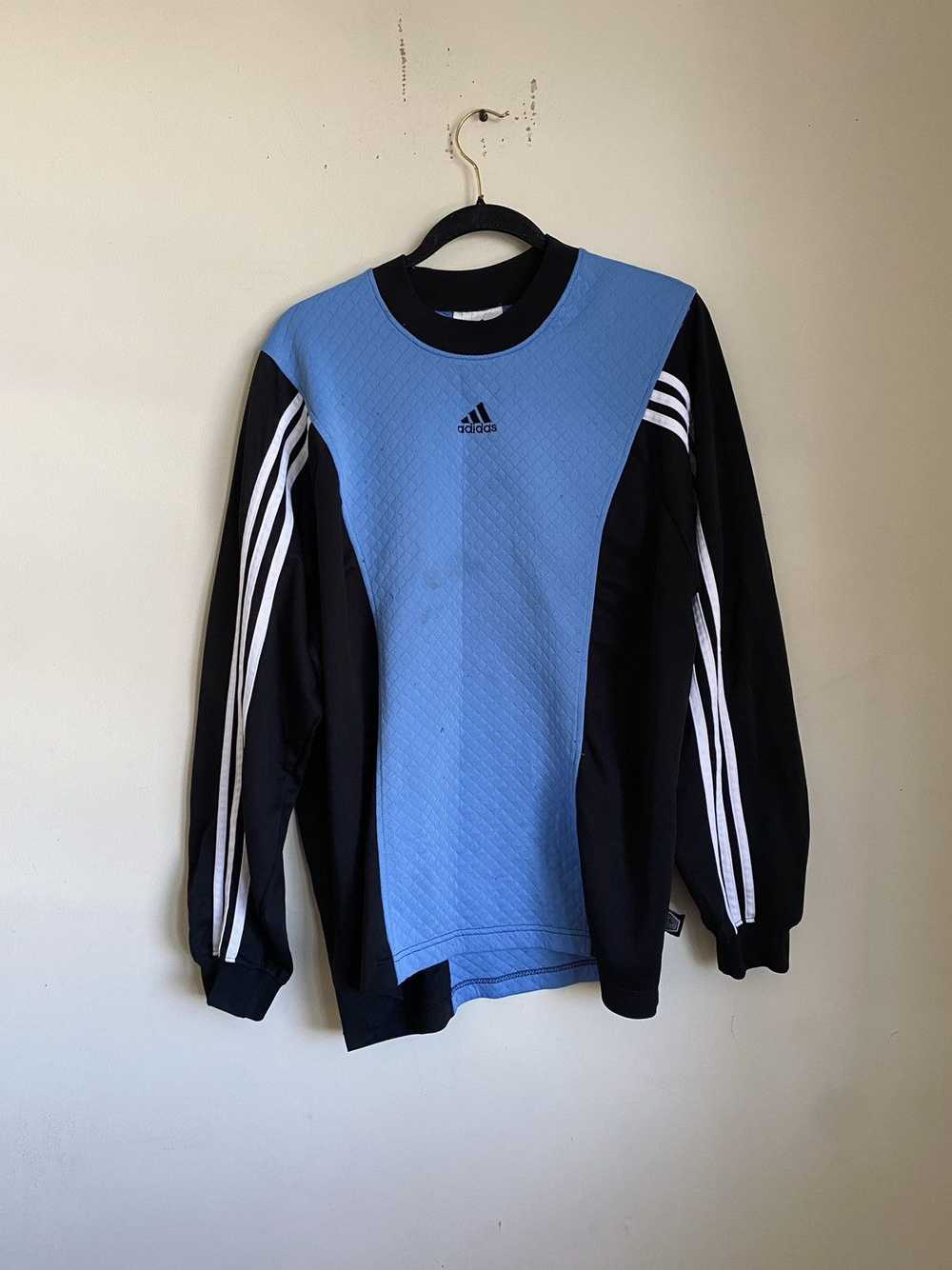 Adidas × Vintage Vintage 90s Adidas goalie jersey… - image 1