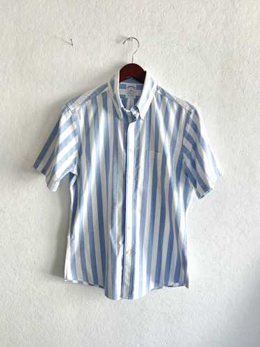 Brooks Brothers Striped Short Sleeve Button Down