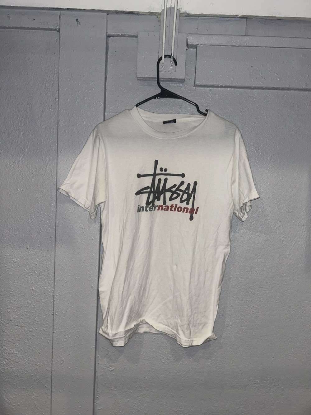 Streetwear × Stussy Stussy International Tee - image 1